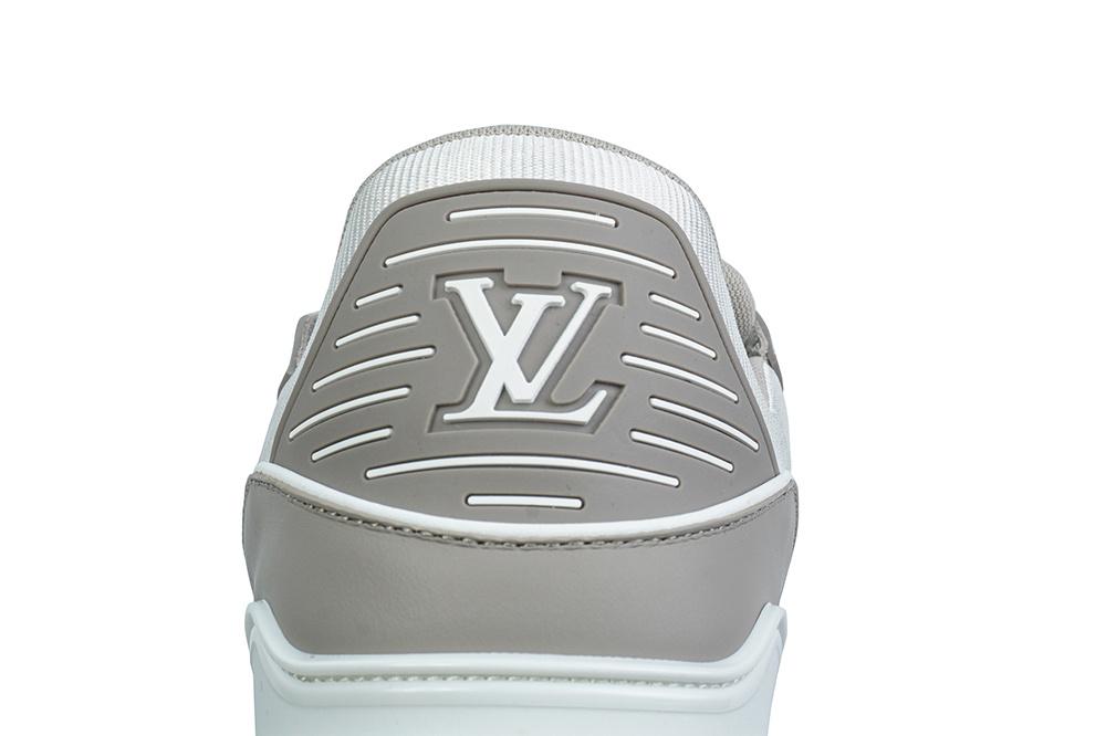 PK god Louis Vuitton LV Trainer Gray White retail materials ready to ship